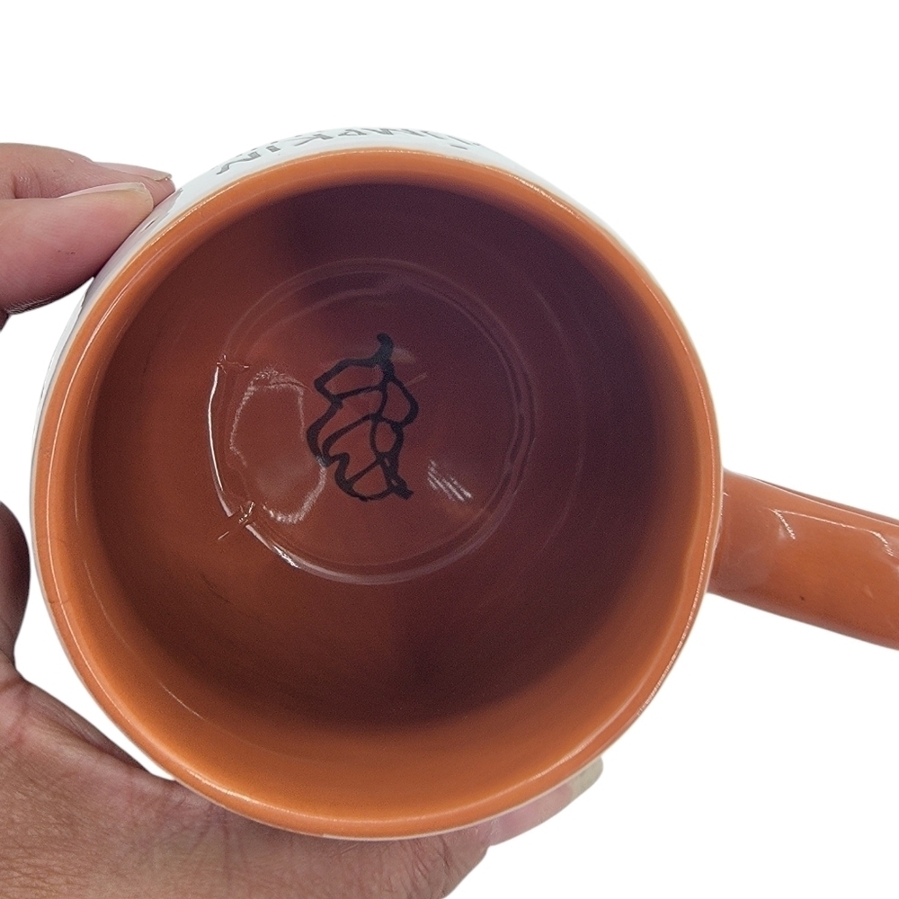 Peanuts Snoopy ”PUMPKIN EVERYTHING” Engraved Stoneware Mug Pumpkin - Picture 4 of 6
